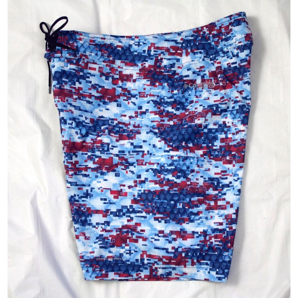 Columbia PFG Mens Board Shorts Swim Trunks Surf Si - Picture 4 of 6